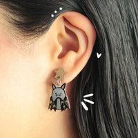 Aretes Largos | Media Noche