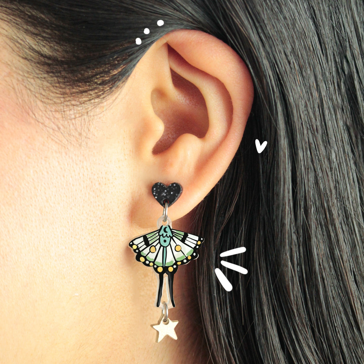 Aretes Largos | Nocturna
