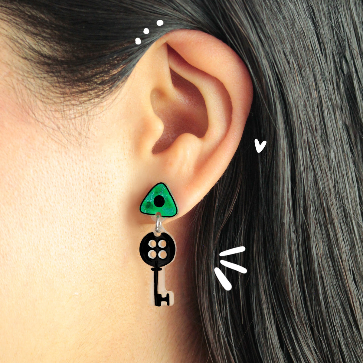 Aretes Largos | Puerta Secreta