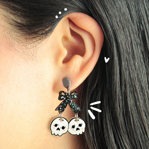 Aretes Largos | Baby Goth