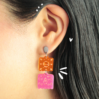 Aretes Largos | Papel Picado