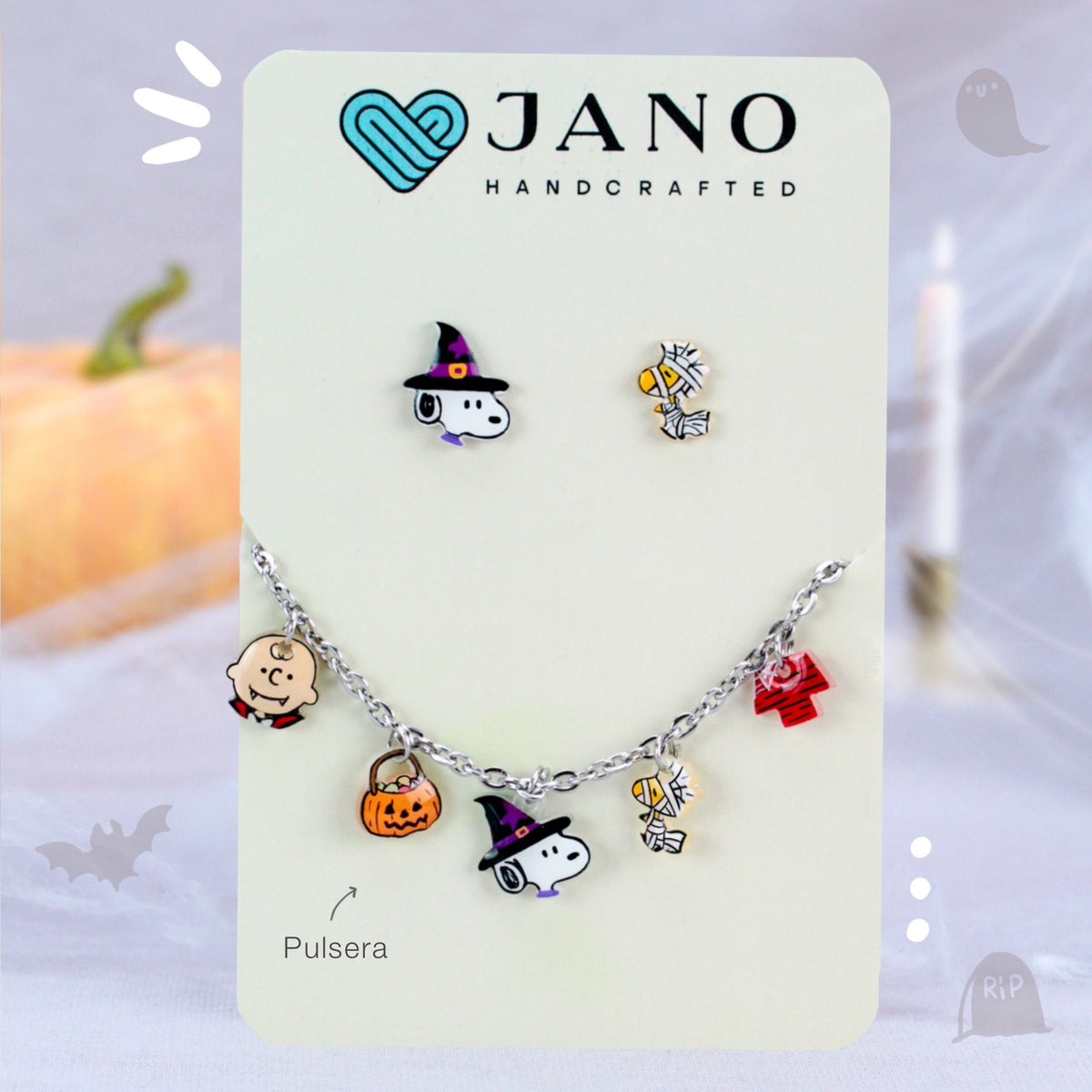 Set Pulsera + Aretes | Dulce o Truco