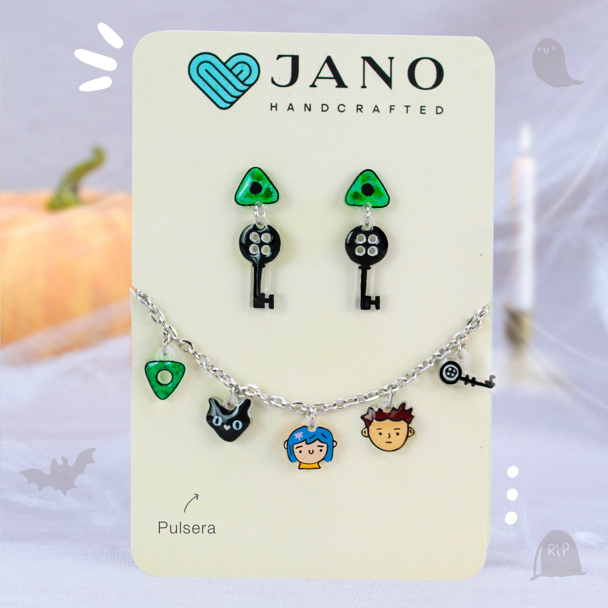 Set Pulsera + Pendientes | Coraline