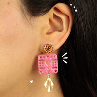 Aretes Largos | Papel Picado