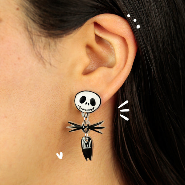 Aretes Largos | Skellington