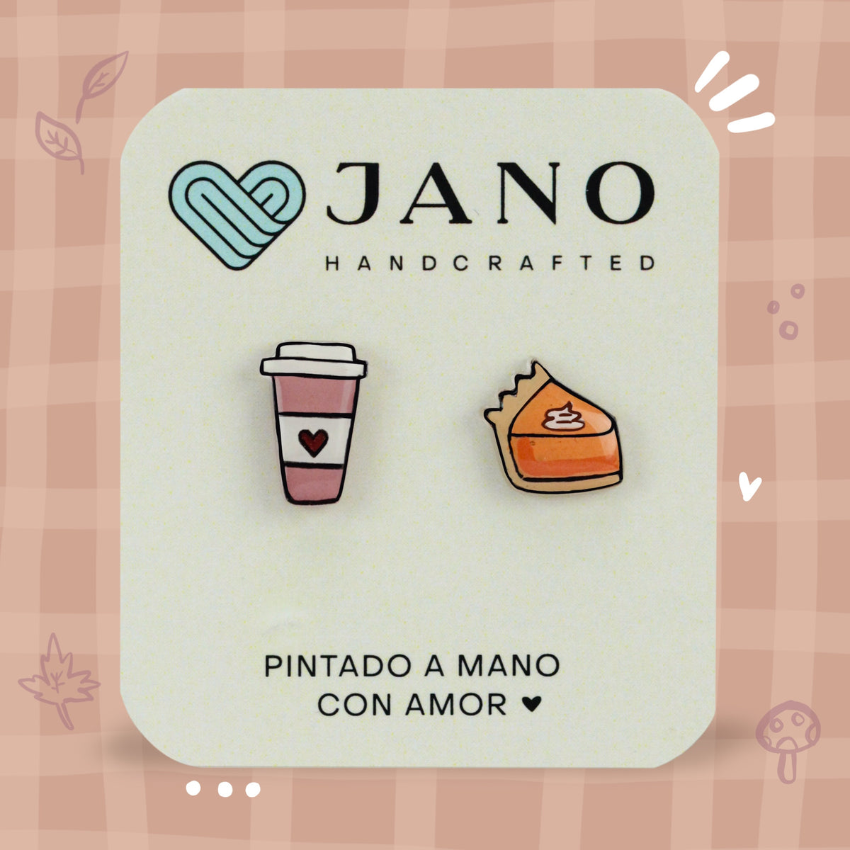 Aretes | Pumpkin Spice