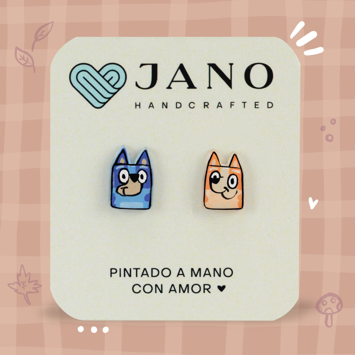 Aretes | Bluey