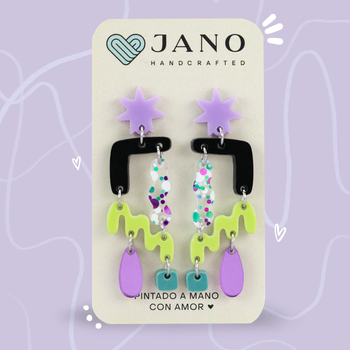 Aretes Largos | Explosiva